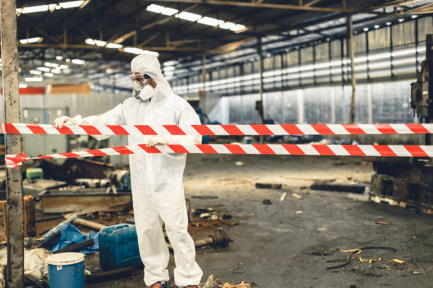 Professional Infectious Disease Decontamination technician working in Huntsville, UT